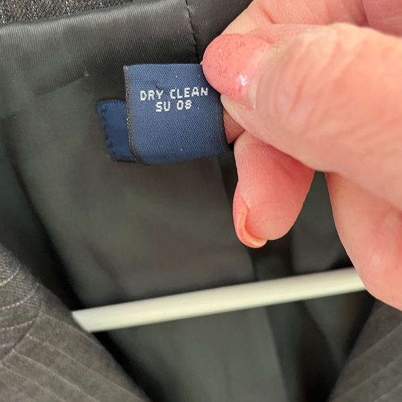 J. Crew Classic Blazer in Gray Striped NWOT Size 12 - Picture 3 of 10